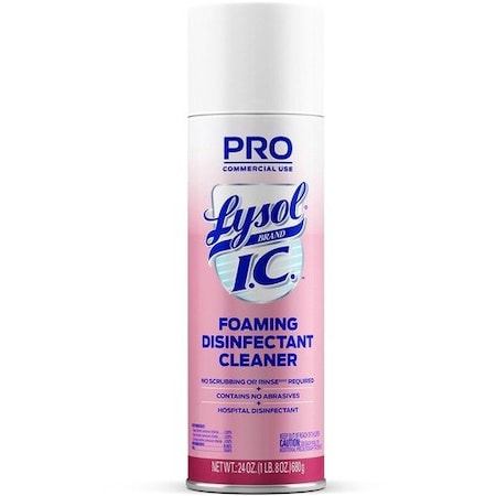 Reckitt Benckiser LYSOL FOAM DISINFECTANT CLEANER, 24 OZ RAC95524